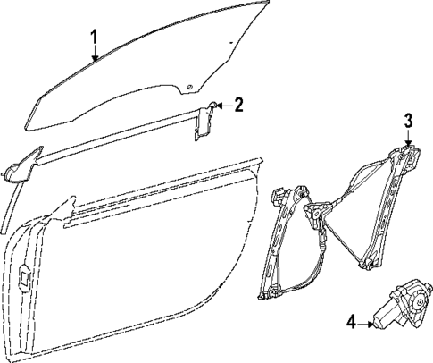 Front Door for 2022 Mercedes-Benz SL55 AMG #0