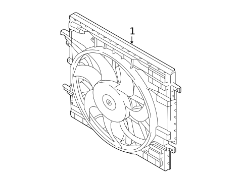 Cooling Fan for 2020 Volvo S60 #2