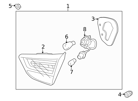 Tail Lamps for 2012 Hyundai Tucson #1