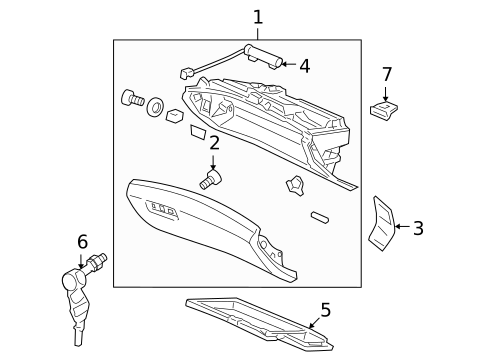Instrument Panel for 2007 Acura RL #1