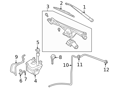 Wipers for 2003 Lincoln Aviator #0