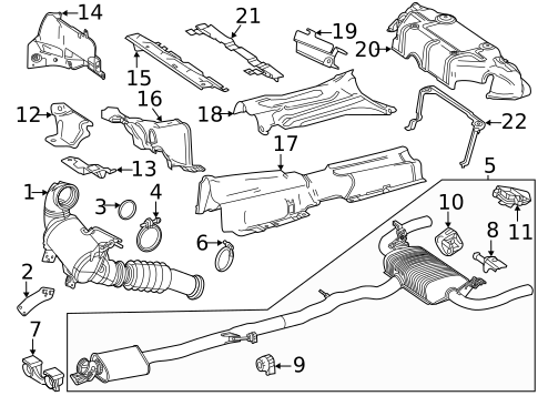 Exhaust Components for 2021 Mercedes-Benz CLA45 AMG #0