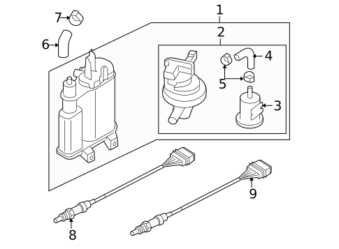 Emission Components for 2017 Volkswagen Tiguan Limited #0