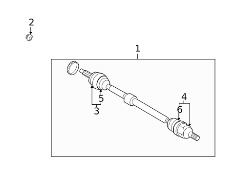 Drive Axles for 2013 Kia Soul #0