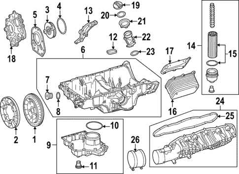 Engine Parts for 2024 Mercedes-Benz SL55 AMG #0
