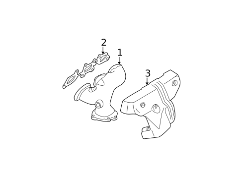 Exhaust Manifold for 2000 Nissan Maxima #0