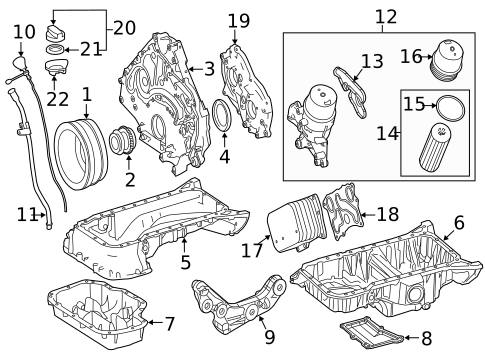 Engine Parts for 2022 Mercedes-Benz GLS 63 AMG® #2