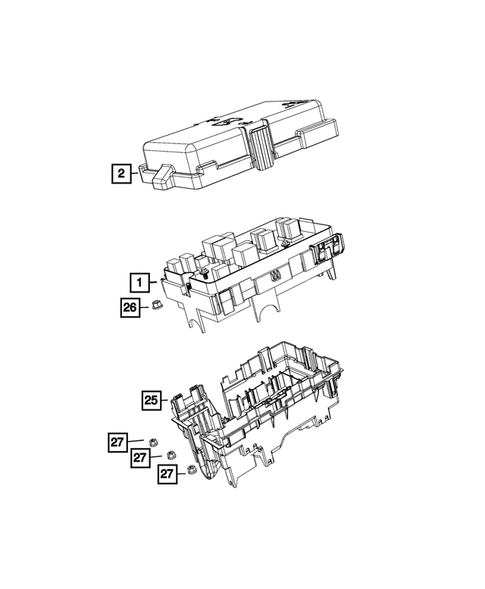 Modules and Engine Controllers for 2017 Chrysler Pacifica #4