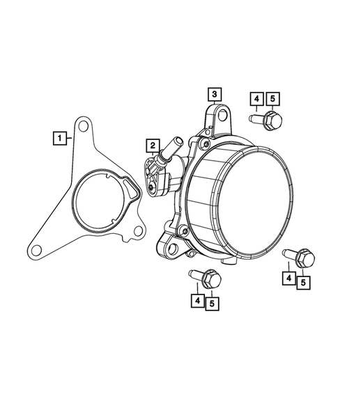 Power Brake Booster for 2021 Jeep Compass #1