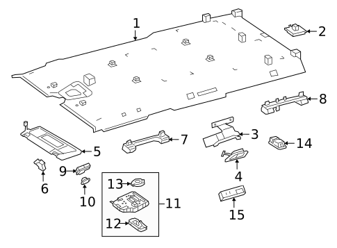 Sunroof for 2019 Mercedes-Benz G 63 AMG® #1
