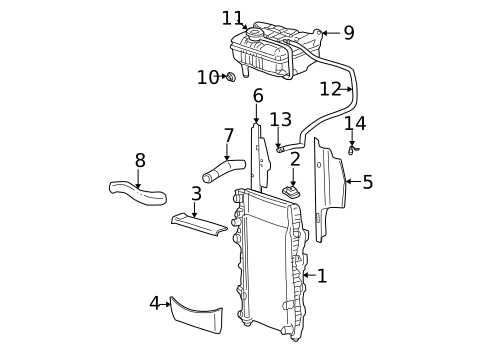 Radiator & Components for 2006 Jeep Liberty #0