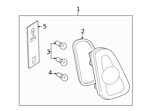 Tail Lamps for 2005 Mini Cooper #0