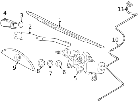 Wipers for 2009 Pontiac G3 #1
