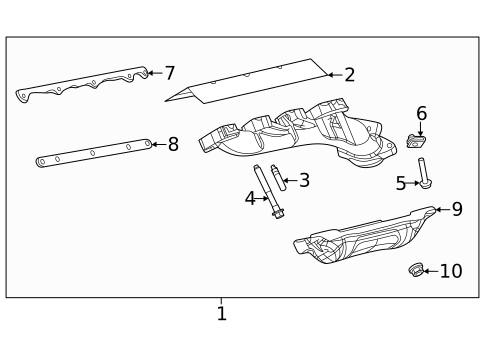 Exhaust Manifold for 2020 Ram 1500 #0