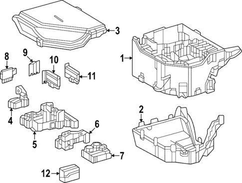 Fuse & Relay for 2025 Toyota bZ4X #0