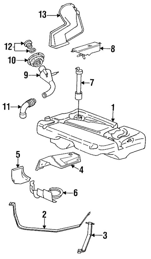 Fuel System Components for 1993 Porsche 968 #0