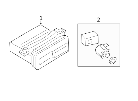 Electrical Components for 2012 Porsche 911 #2