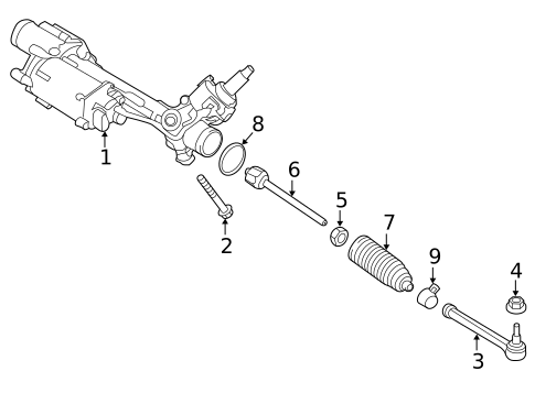 Steering Gear & Linkage for 2019 Porsche 911 #1