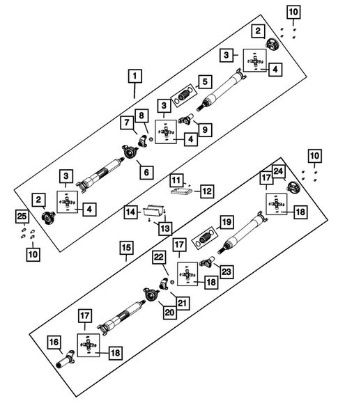 Drive Shaft for 2026 Ram 2500 #0
