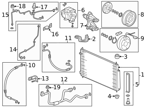 Switches & Sensors for 2015 Honda Pilot #0