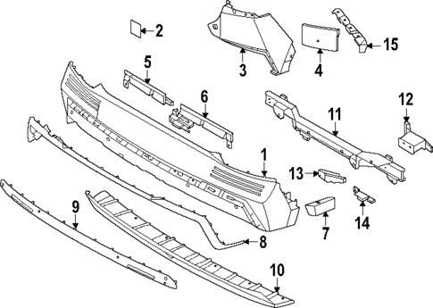 Bumper & Components - Rear for 2025 Hyundai Ioniq 5 #0