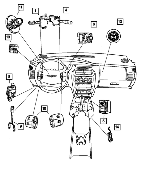 Switches for 2005 Dodge Neon #0