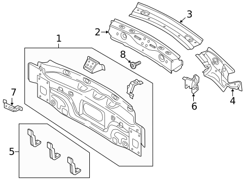 Rear Body for 2017 Volkswagen Beetle #0