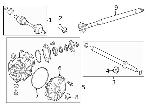 Carrier & Front Axles for 2021 Mercedes-Benz GLC43 AMG #1