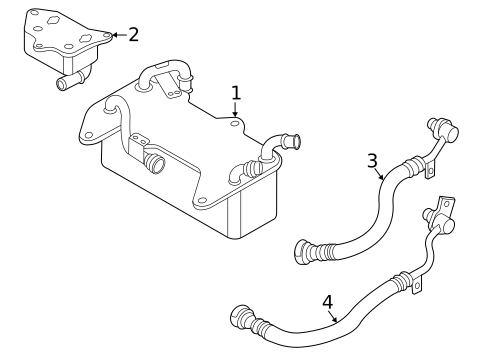 Oil Cooler for 2022 Audi SQ7 #0