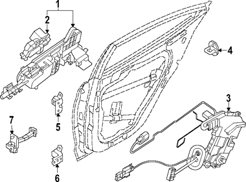 Front Door for 2025 Genesis GV60 #2