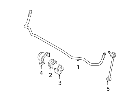 Stabilizer Bar & Components for 2011 BMW M3 #3