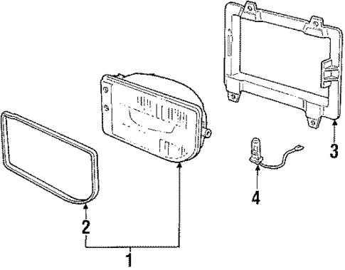 Fog Lamps for 1991 BMW 318i #0