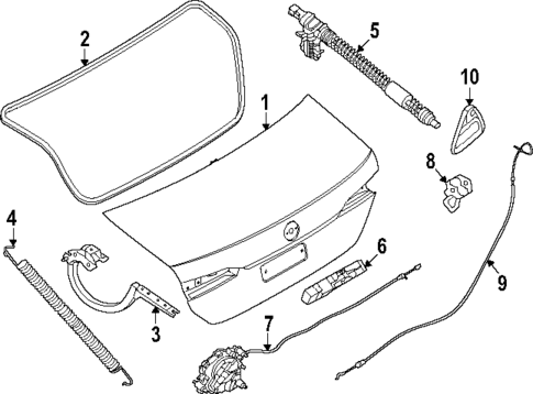Lid & Components for 2025 BMW i5 #0
