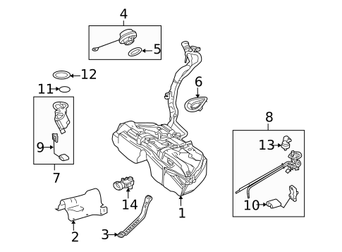 Fuel System Components for 2016 Mercedes-Benz E63 AMG S #1