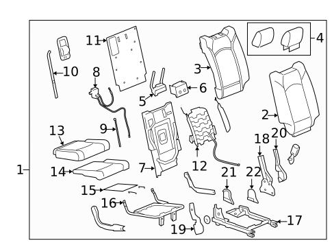 Third Row Seats for 2009 Saturn Outlook #1