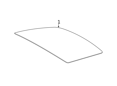 Glass - Lift Gate for 2015 Porsche Cayman #0