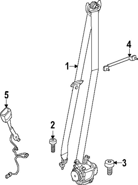 Front Seat Belts for 2025 Mini Countryman #0