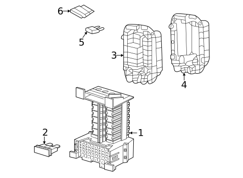 Fuse & Relay for 2012 Mercedes-Benz Sprinter 3500 #4