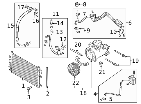 Switches, Solenoids & Actuators for 2018 Lincoln MKT #2