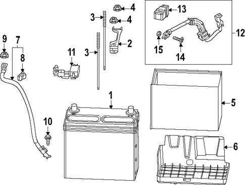 Battery for 2025 Honda Civic #0