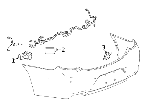 Parking Aid for 2017 Buick LaCrosse #1