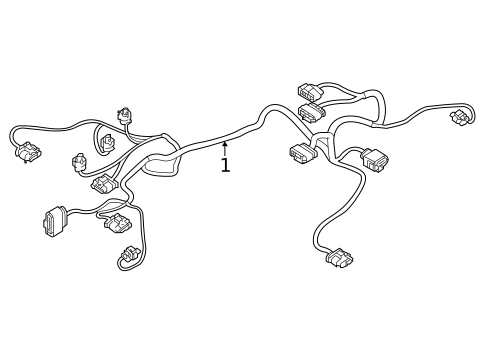Wiring Harness for 2024 Audi e-tron GT #1