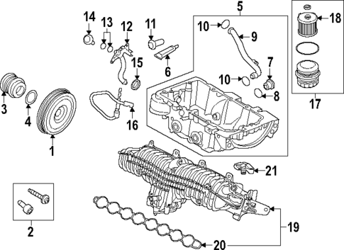 Engine Parts for 2019 Volvo XC90 #2