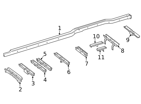 Frame & Components for 2012 Mercedes-Benz Sprinter 2500 #1