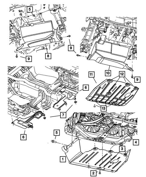 Floor Pans for 2007 Jeep Patriot #0