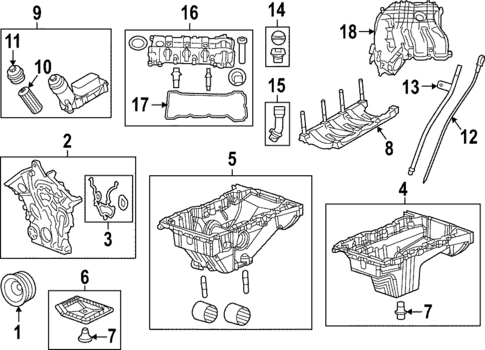 Engine Parts for 2024 Jeep Grand Cherokee #0