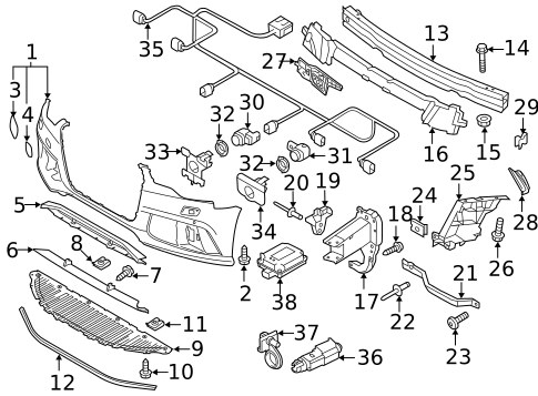 Parking Aid for 2015 Audi RS7 #5