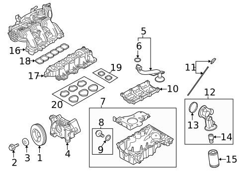 Filters for 2017 Lincoln Continental #1