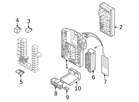 Electrical Components for 2004 Volvo S60 #3