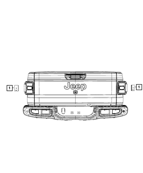 Park Assist for 2020 Jeep Gladiator #5